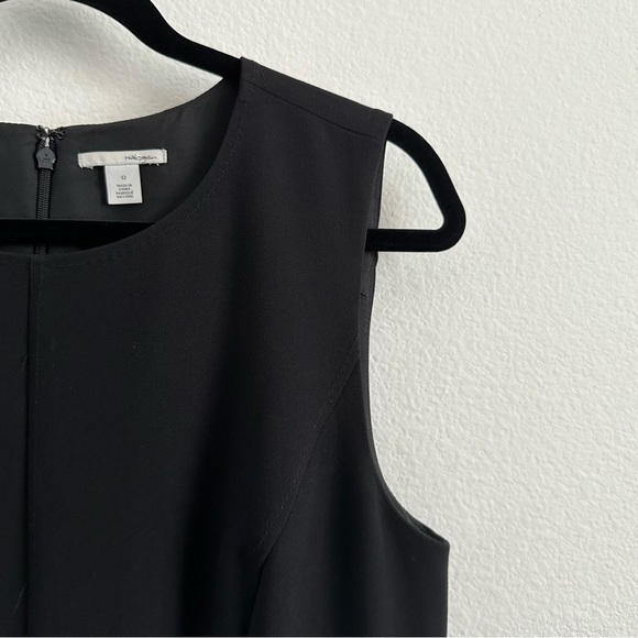 HALOGEN Black Sleeveless Sheath Dress Size 12 - Picture 8 of 13
